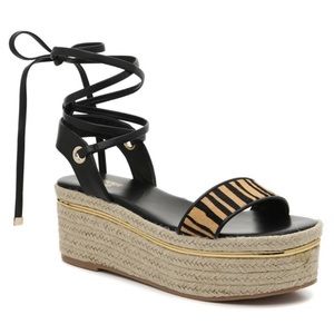 NWOT, Bleecker & Bond Odette Espadrille 
Wedge Sandal